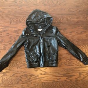 Aldo Faux Leather Jacket